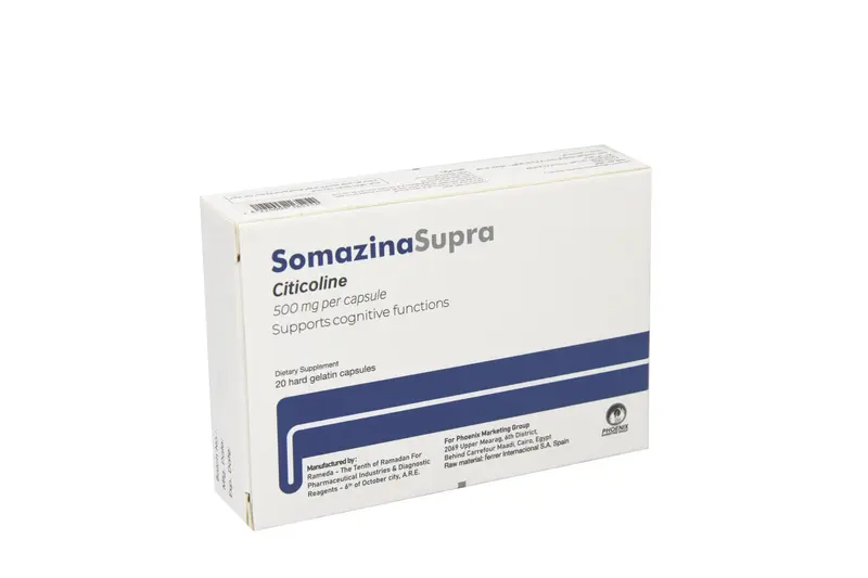 Somazina Supra 500 Mg 20 Cap