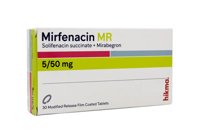 Mirfenacin MR 5/50 Mg 30 Tab