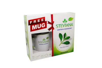 Steviana Sweetener 100 Sachets +Mug Off