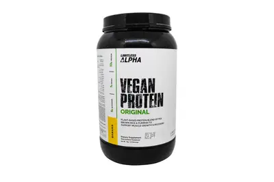 Limitless Alpha Vegan Protein Original Banana 1 Kg