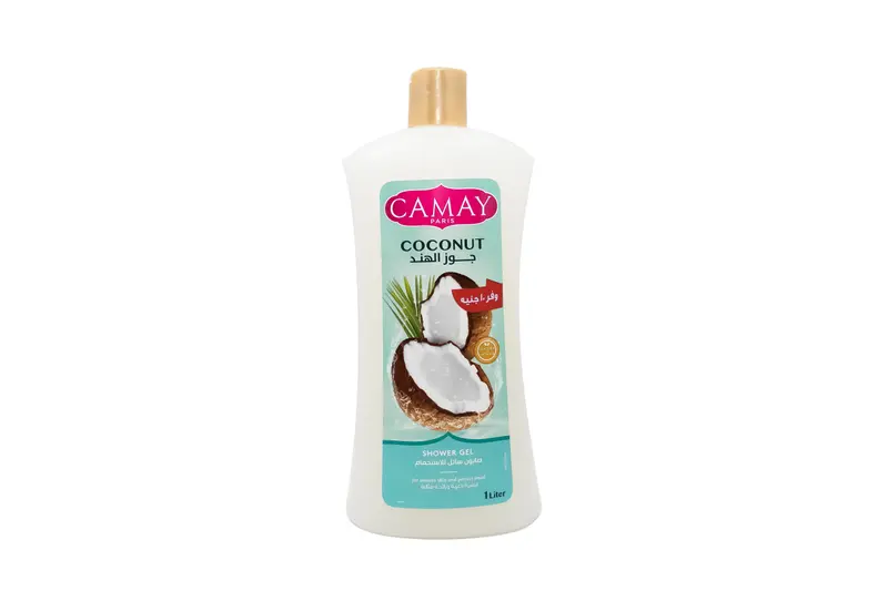 Camay Coconut Shower Gel 1000 ML10 L.E Disc Off