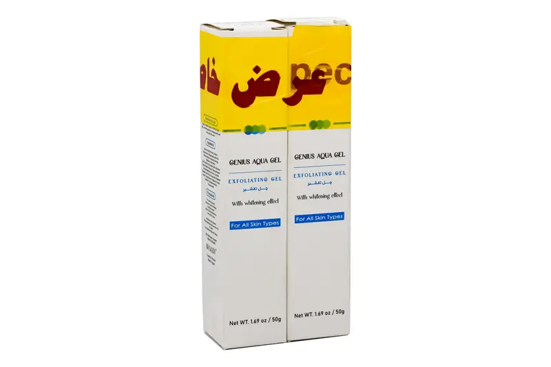 Genius Aqua Exfoliating Gel 50 Gm (1+1) Off
