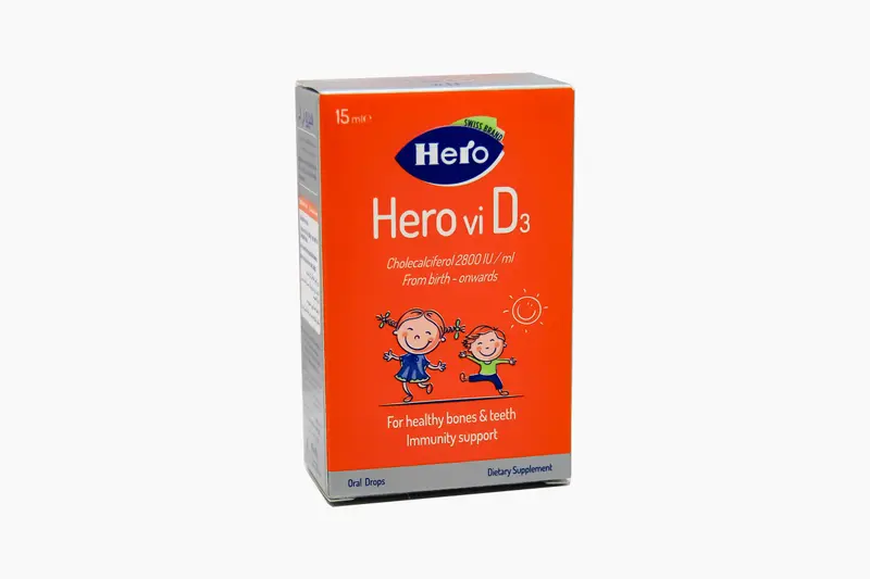 Hero Vi D3 Oral Drops 15 Ml