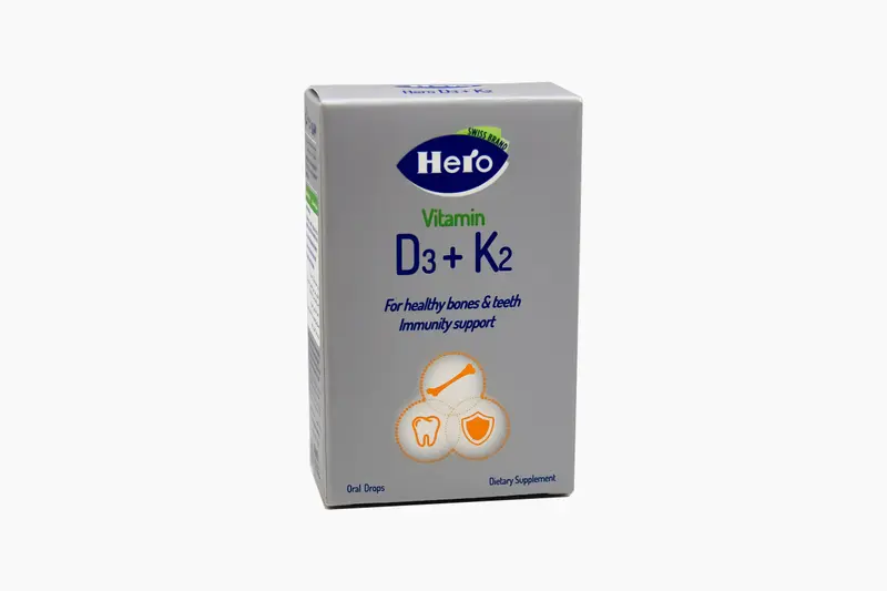 Hero D3 K2  Oral Drops 10 Ml