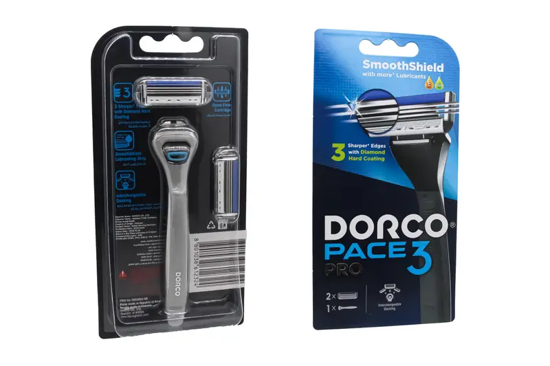 Dorco Pace 3 Pro Blades 2 Razor +1 Hand