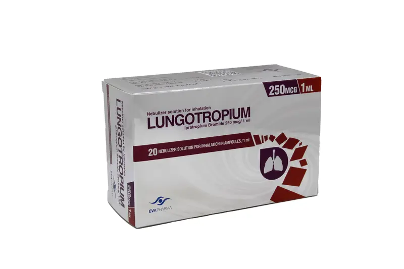 Lungotropium 250 Mcg 1 Ml 20 Amp