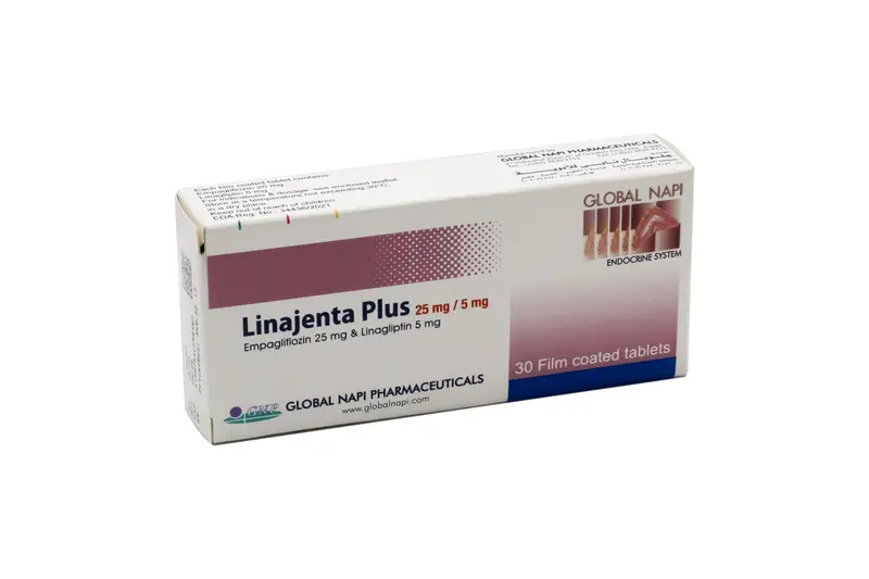 Linajenta Plus 25 Mg / 5 Mg 30 Tab