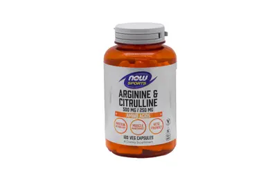 Now Arginine & Citrulline 500Mg / 250Mg 120 Cap