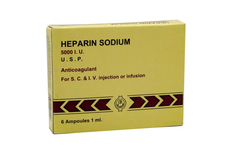 Heparin 5000 I.U / I.V 1 Ml 6 Amp