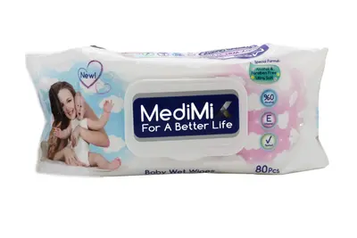Medimix Baby 80 Wet Wipes