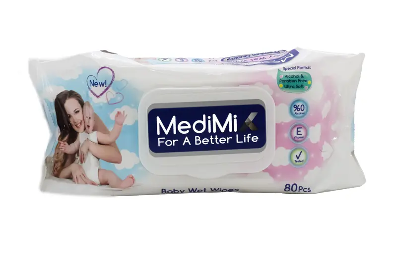 ميدميكس بيبى مناديل مبللة 80 منديل