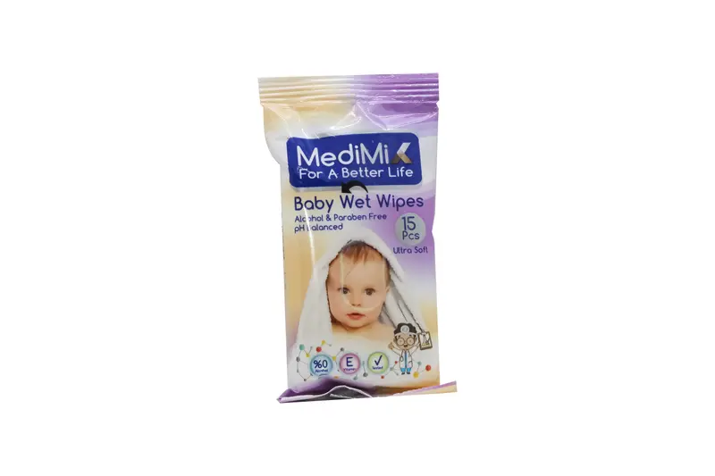 Medimix Baby 15 Wet Wipes