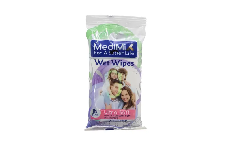 Medimix Family 15 Wet Wipes