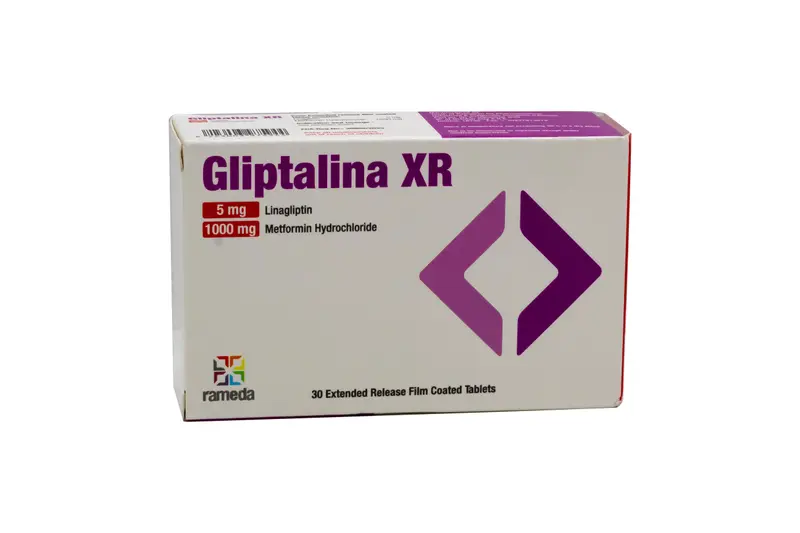 جليبتالينا اكس ار 1000/5 مجم 30 قرص