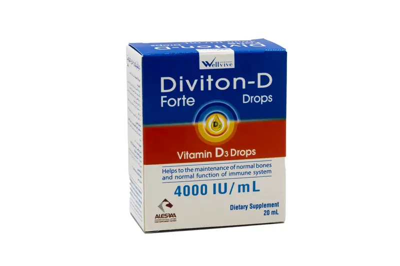 Diviton-D Forte 4000 I.U/Ml Oral Drops 20 Ml