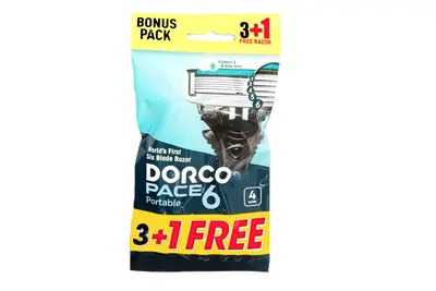 Dorco Pace 6 Blades 3+1 Razors