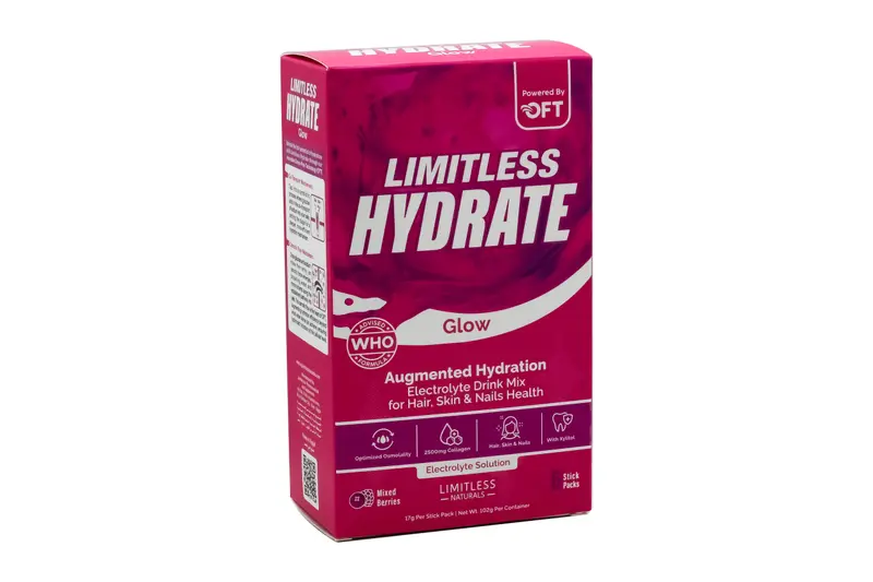 Limitless Hydrate Glow Mixed Berries 6 Sachets