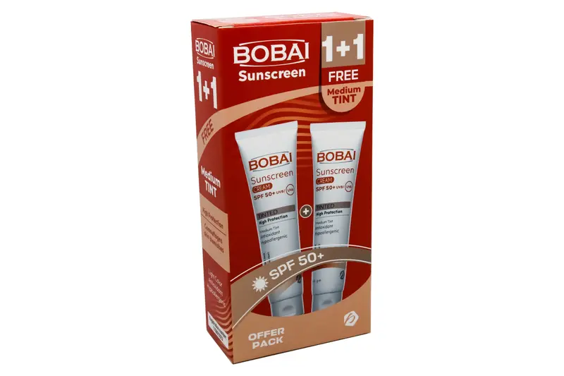 Bobai Sun Spf 50 Tinted Cream 60 GM (1+1) Off