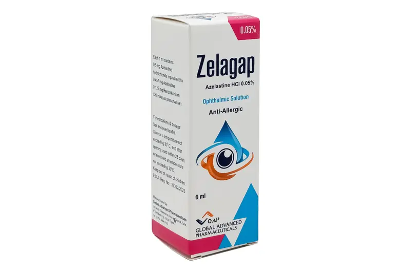 Zelagap 0.05% Eye Drops 6 Ml