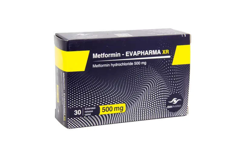 Metformin-Evapharma Xr 500 Mg 30 Tab