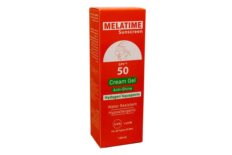 Melatime 50+Spf Sun Cream Gel 120 Gm