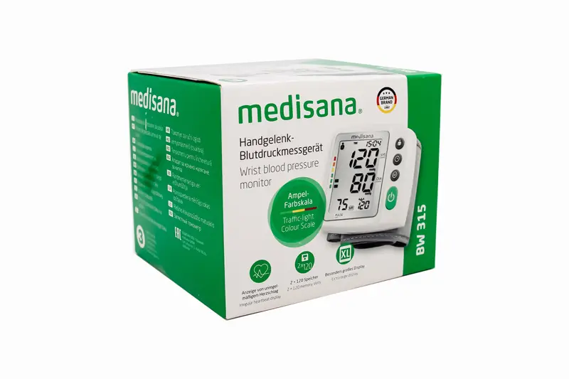 Medisana Wrist Blood Pressure Monitor (Bw315)