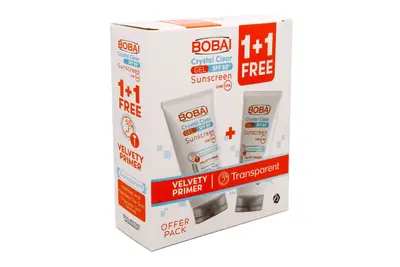 Bobai Crystal Clear Sun Spf 50 Gel 50 Gm (1+1) Off