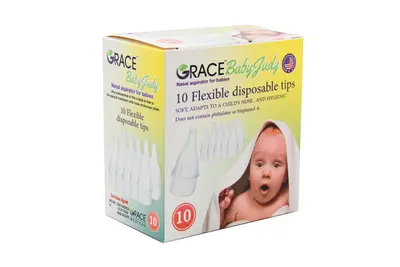 Grace 10 Flexible Nasal Aspirator Disposable Tips