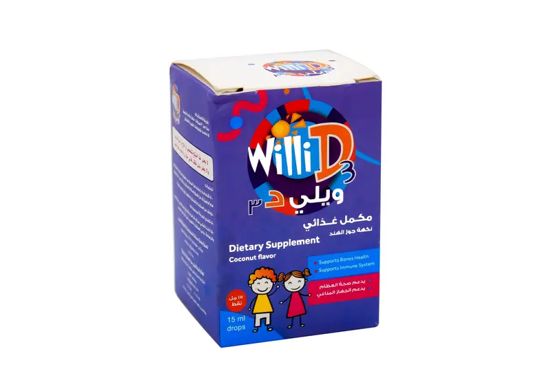 Willi D3 Oral Drops 15 Ml