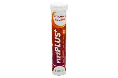 Sofi Life Fizz Plus Vit C , D3 , Zinc 20 Eff Tab