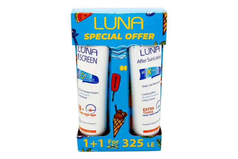 لونا صن سكرين سبورت SPF 50+ 130 مل