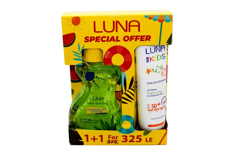 Luna Kids Lotion130Ml+After Sun Gel Price Cut Off