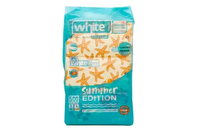 White Large 500 Tissue (3x1) Off