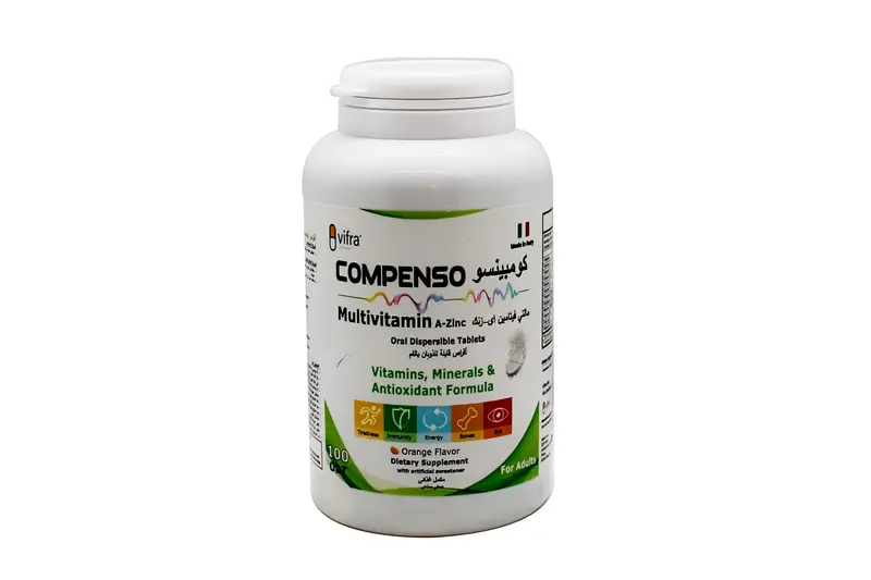 Compenso Multivitamin A-Zinc 100 Odt