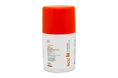 See-lit Spf 50+ Sunscreen Lotion 50 Gm