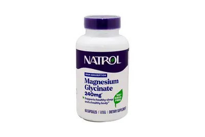 Natrol Magnesium Glycinate 240 Mg 60 Cap