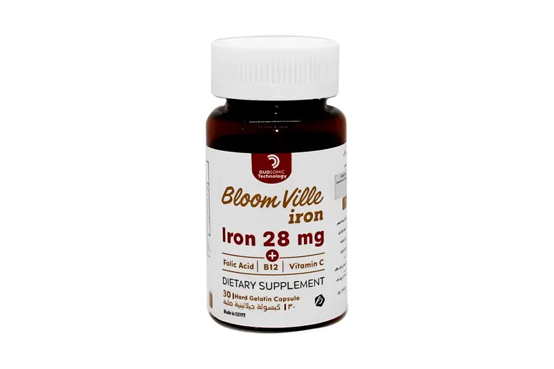 Bloom Ville Iron 28 Mg 30 Cap