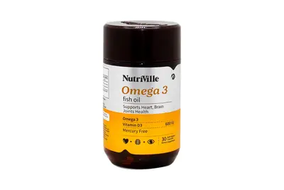 Nutriville Omega-3 Fish Oil  30 Cap
