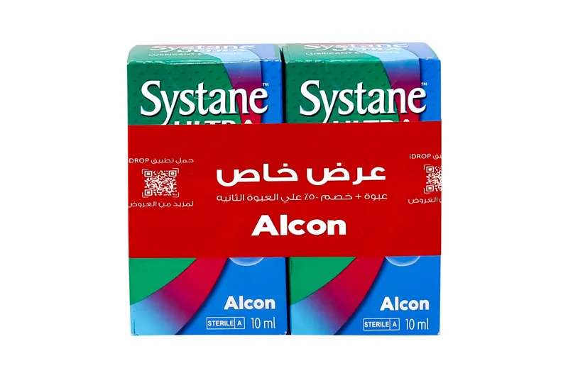 Systane Ultra Eye Drops 10 Ml (1+1) (50%) Off