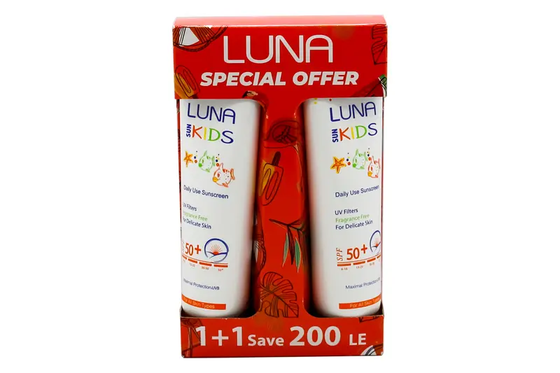 Luna Sun Kids Spf 50+ Cream 130 Ml (1+1)  Off