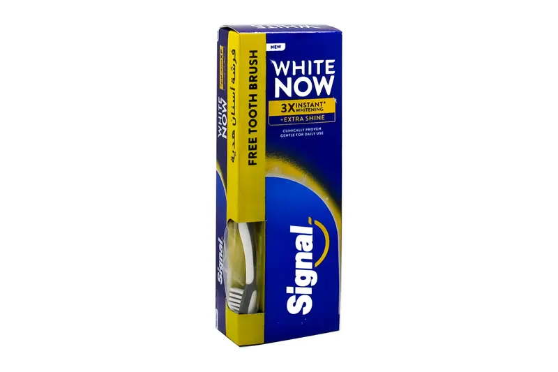 Signal W.N Extra Shine T.Paste 75Ml + T.Brush Off