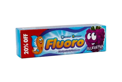 Fluoro Blueberry Flavor Kids T.Paste 50 Ml 20% Off
