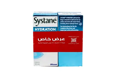 Systane Hydration Adva Eye Drops 10 Ml(1+1) 50%Off