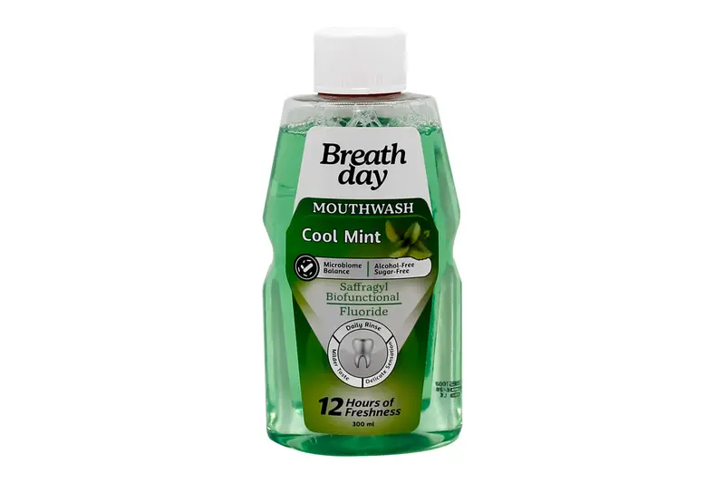 Breath Day Cool Mint Mouth Wash 300 Ml