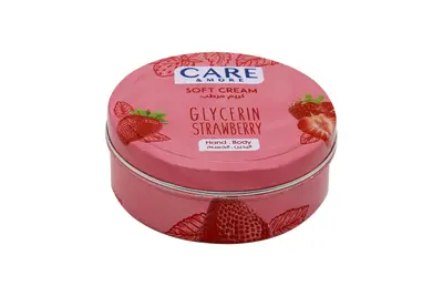 Care & More Glycerin Strawberry Soft Cr 125 Ml