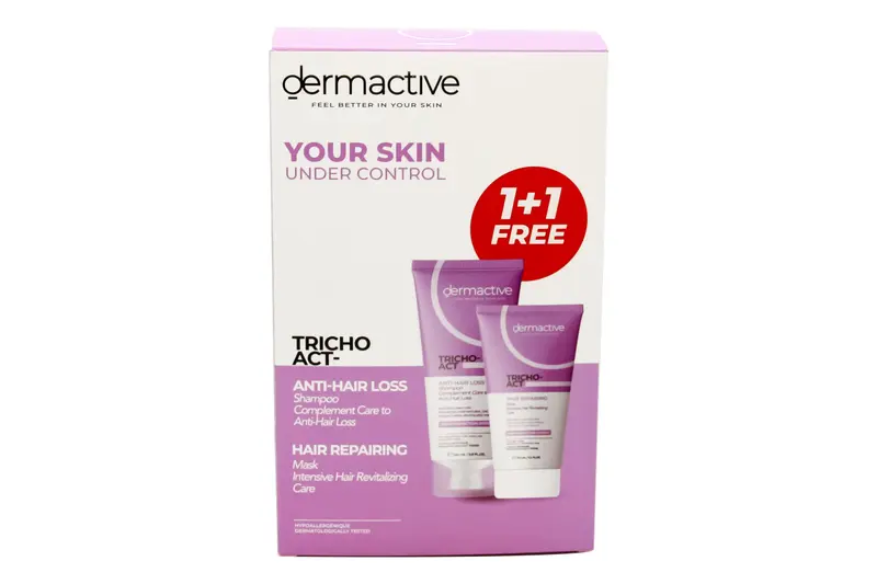 Dermactive Tricho Act Hair Loss Sh 150 Ml+Mask Off