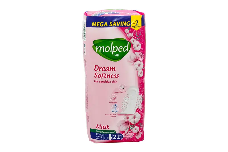 Molped Soft Musk Maxi Extra Long 22 Pads