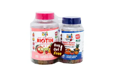 Profi Biotin120 Gum+Multi Vitamin 60 Gum Off
