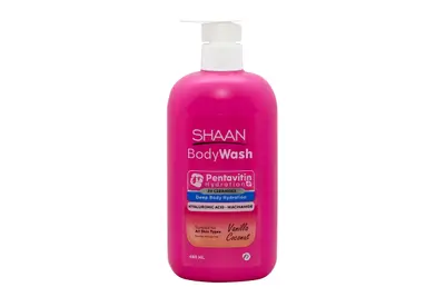 Shaan Hydration Vanilla Coconut Body Wash 480 Ml