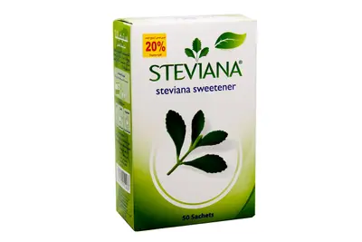Steviana Sweetener 50 Sachets 20% Off